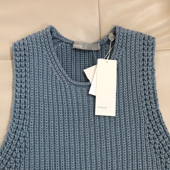 Vince. knitted vest - Picture 2 of 6